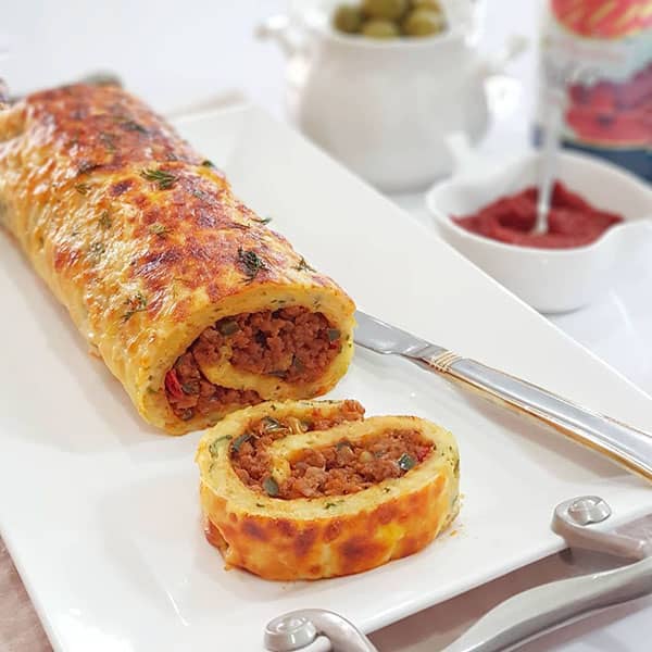 طرز تهیه رولت سیب زمینی رستورانی ؛ یک غذای سریع برای شام