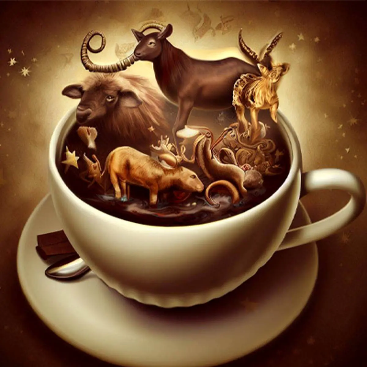 فال قهوه امروز دوشنبه ۹ تیر ۱۴۰۴ را اینجا بخوانید؛ ثروت در انتظار شماست