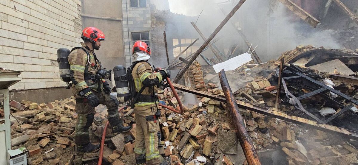 اولین ویدیو از انفجار امروز تهران | علت انفجار فاش شد