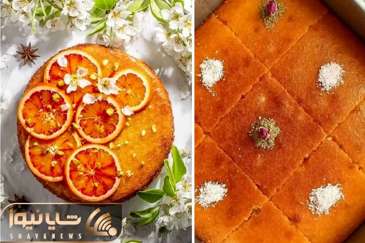 طرز تهیه کیک خیس بهار نارنج / یه کیک خوش عطر و طعم بهاری با پف زیاد