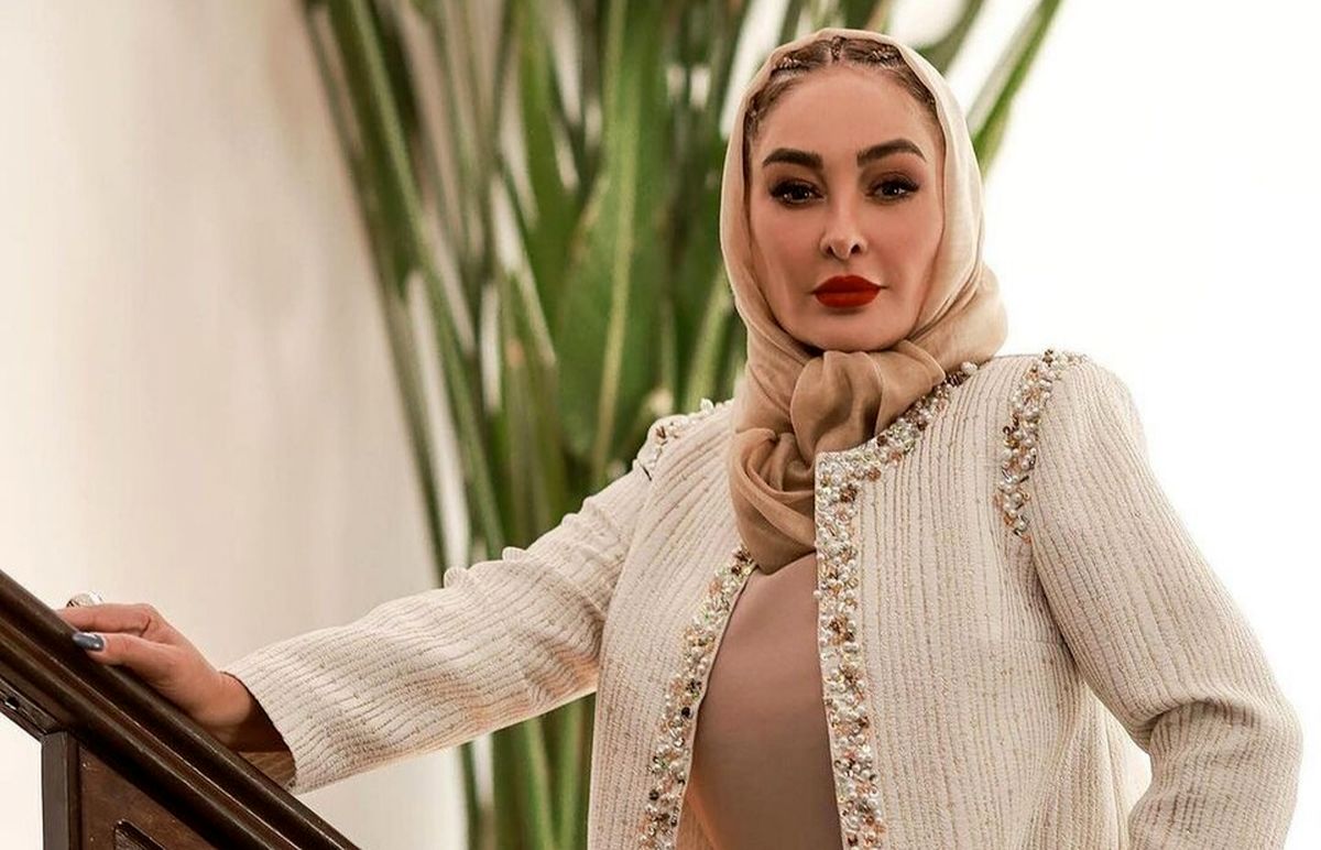 استایل شاد و رنگی الهام حمیدی کنار ساحل جلب توجه کرد | الها حمیدی متفاوت تر از همیشه ظاهر شد