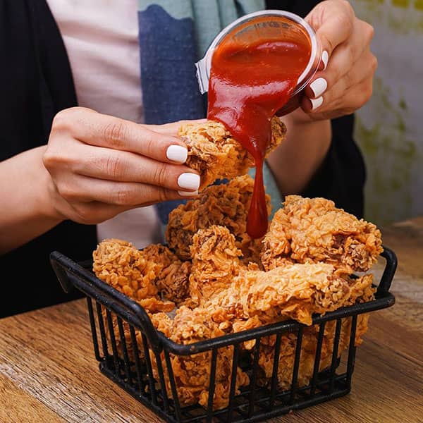 طرز تهیه مرغ سوخاری رژیمی | از این به بعد مرغ سوخاری رو متفاوت بپز